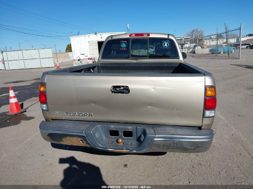 2002 Toyota Tundra Sr5 VIN: 5TBRN34122S260163 Lot: 43897238