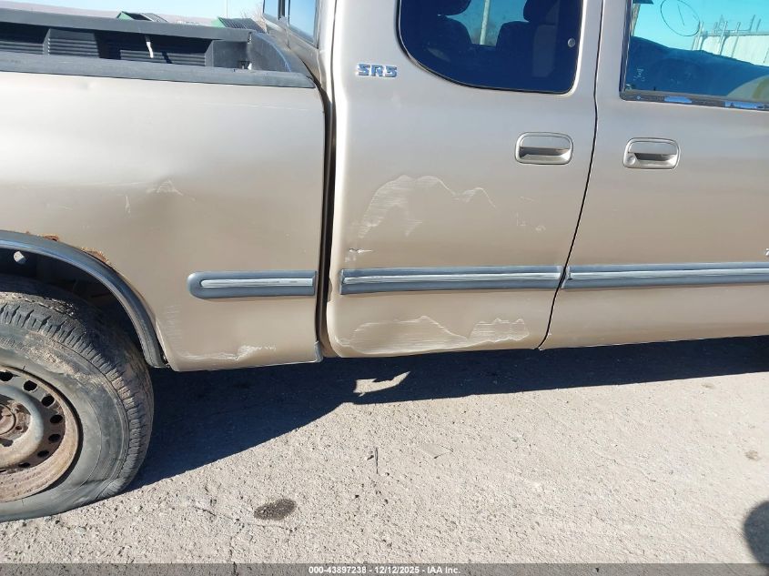 2002 Toyota Tundra Sr5 VIN: 5TBRN34122S260163 Lot: 43897238