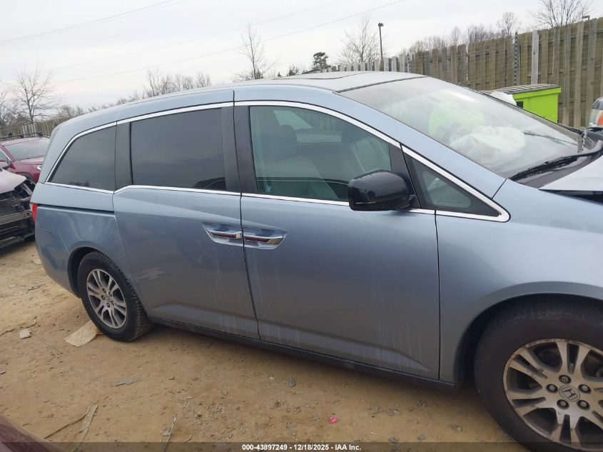 2012 Honda Odyssey Ex-L VIN: 5FNRL5H68CB098043 Lot: 43897249