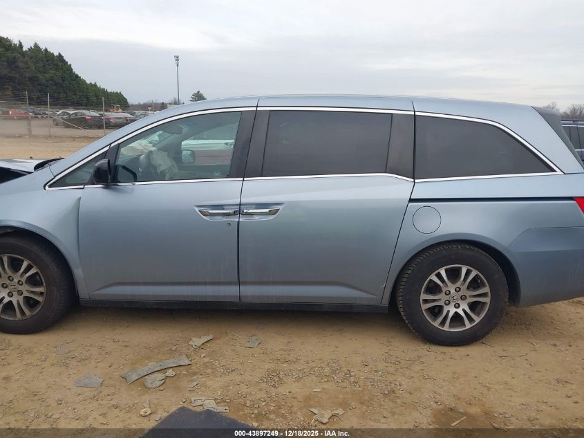 2012 Honda Odyssey Ex-L VIN: 5FNRL5H68CB098043 Lot: 43897249