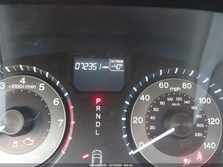 2012 Honda Odyssey Ex-L VIN: 5FNRL5H68CB098043 Lot: 43897249