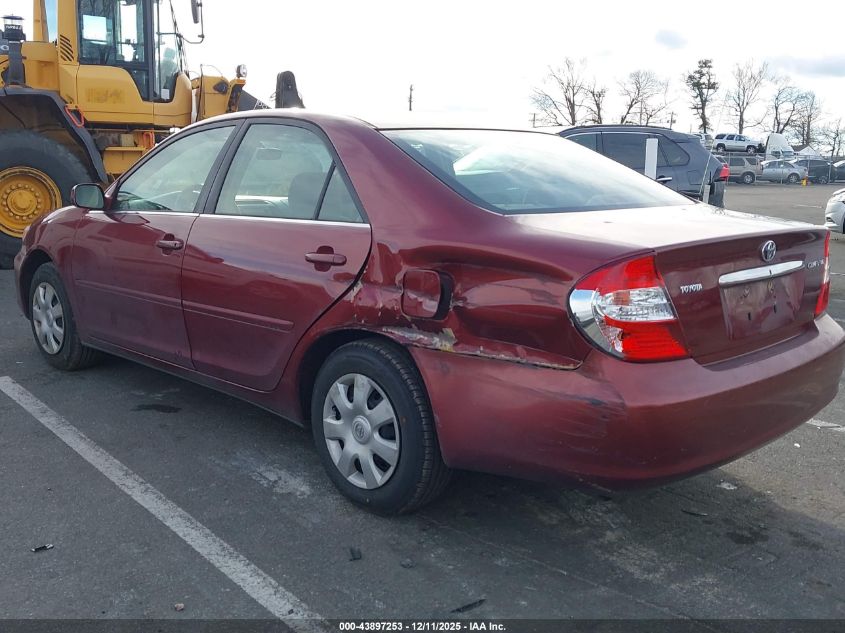 2003 Toyota Camry Le VIN: 4T1BE32K13U143803 Lot: 43897253