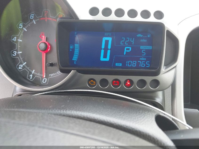 2013 Chevrolet Sonic Ltz Auto VIN: 1G1JE6SB6D4113014 Lot: 43897255