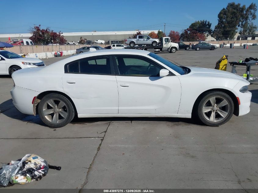 2016 Dodge Charger Sxt VIN: 2C3CDXHG3GH179219 Lot: 43897275