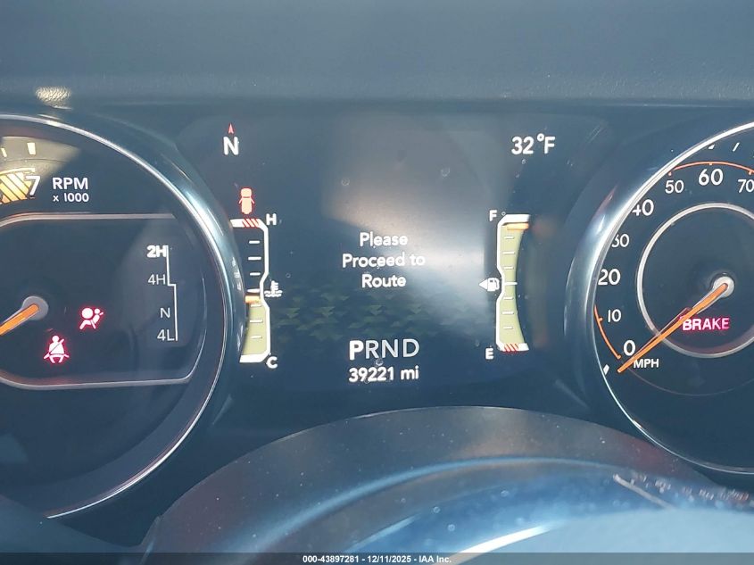 2021 Jeep Wrangler Unlimited High Altitude 4X4 VIN: 1C4HJXEN4MW568686 Lot: 43897281