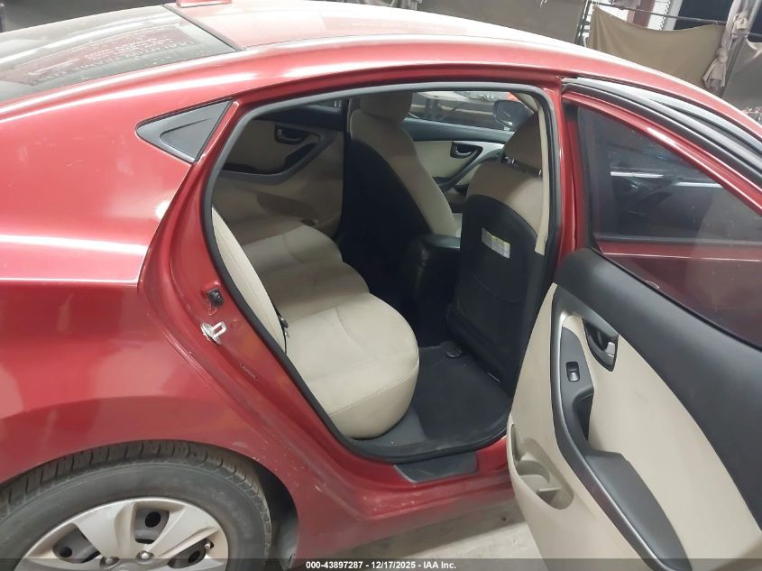 2016 Hyundai Elantra Se VIN: 5NPDH4AE0GH726059 Lot: 43897287