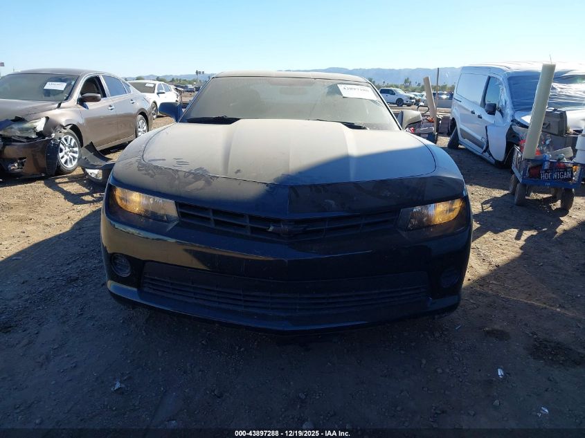 2015 Chevrolet Camaro 1Ls VIN: 2G1FA1E38F9191593 Lot: 43897288