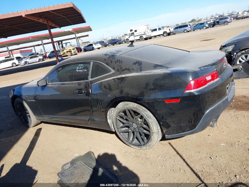 2015 Chevrolet Camaro 1Ls VIN: 2G1FA1E38F9191593 Lot: 43897288