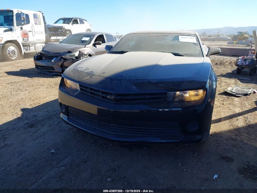 2015 Chevrolet Camaro 1Ls VIN: 2G1FA1E38F9191593 Lot: 43897288