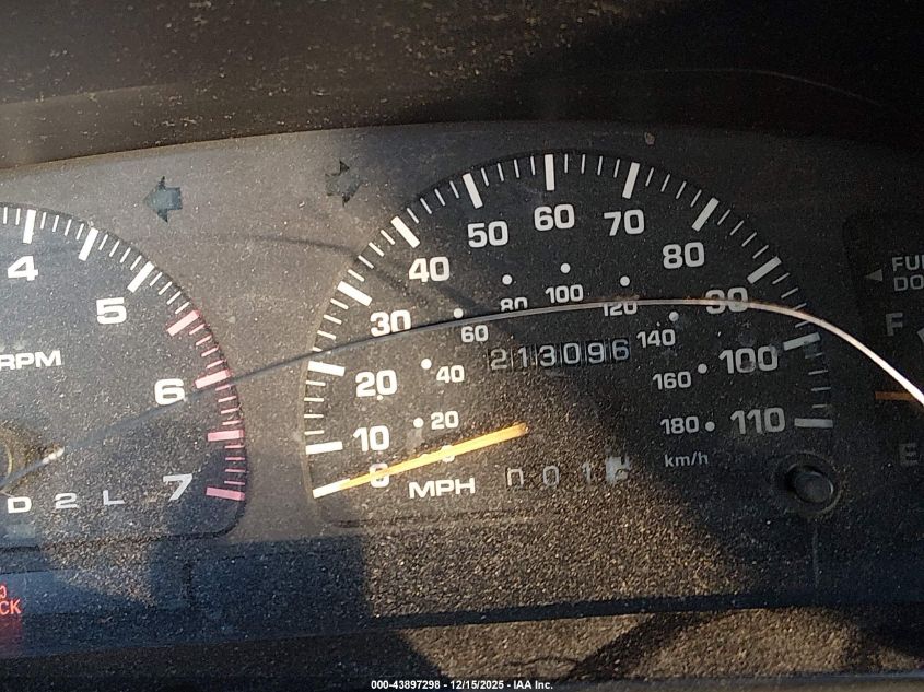 1998 Toyota 4Runner Sr5 V6 VIN: JT3HN86R1W0136000 Lot: 43897298