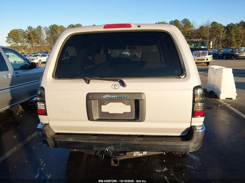 1998 Toyota 4Runner Sr5 V6 VIN: JT3HN86R1W0136000 Lot: 43897298