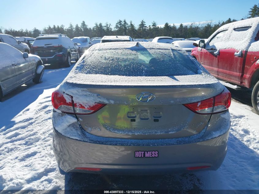 2013 Hyundai Elantra Gls VIN: 5NPDH4AE1DH374945 Lot: 43897333