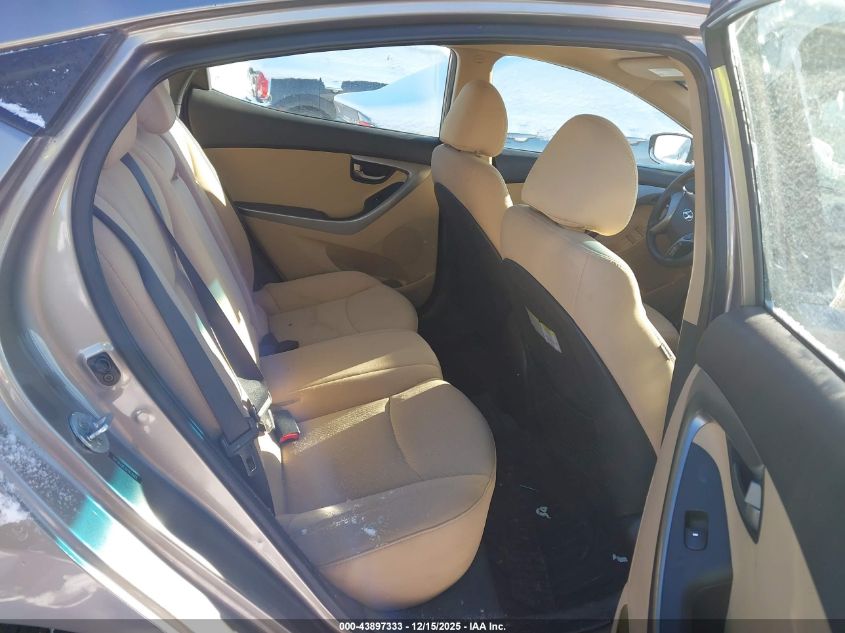 2013 Hyundai Elantra Gls VIN: 5NPDH4AE1DH374945 Lot: 43897333