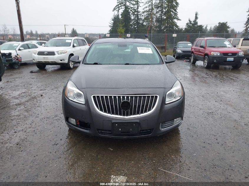 2011 Buick Regal Cxl Turbo Russelsheim VIN: W04G15GV9B1090959 Lot: 43897348