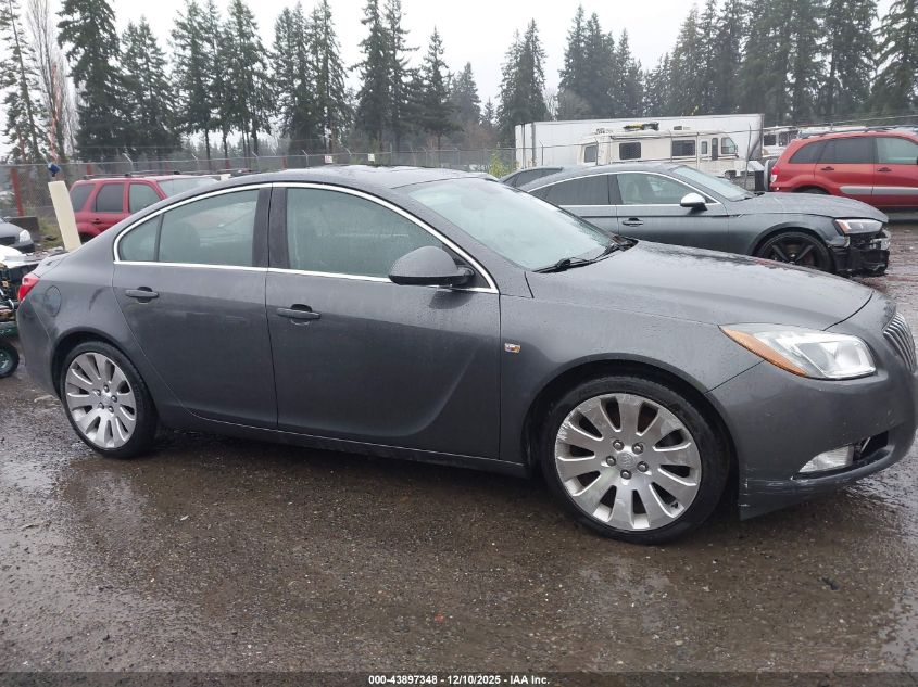 2011 Buick Regal Cxl Turbo Russelsheim VIN: W04G15GV9B1090959 Lot: 43897348