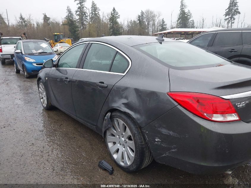 2011 Buick Regal Cxl Turbo Russelsheim VIN: W04G15GV9B1090959 Lot: 43897348