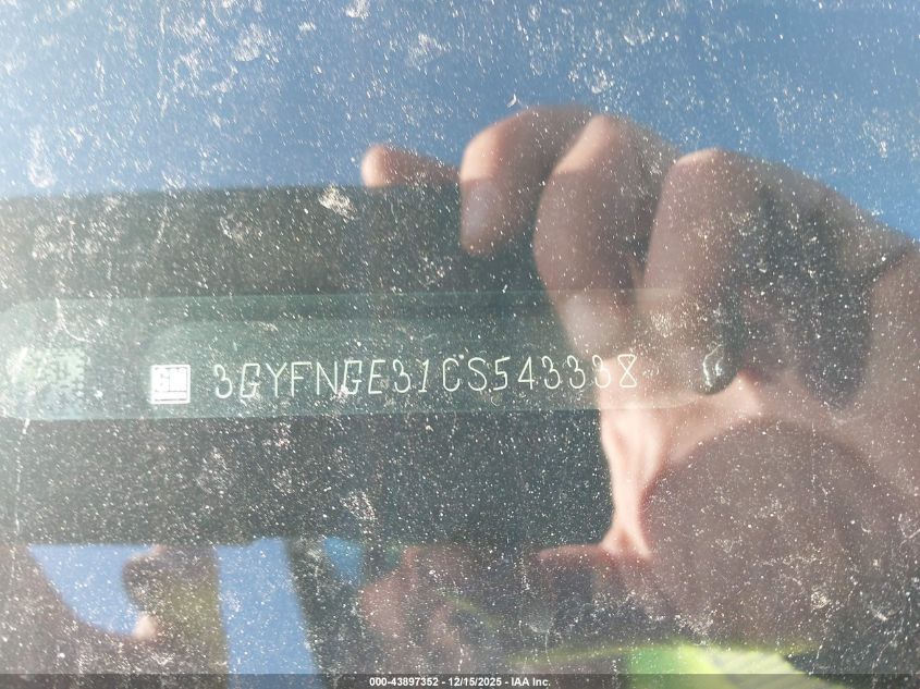 2012 Cadillac Srx Standard VIN: 3GYFNGE31CS543338 Lot: 43897352