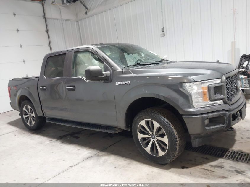 2019 Ford F-150 Xl VIN: 1FTEW1EP8KFB44119 Lot: 43897362
