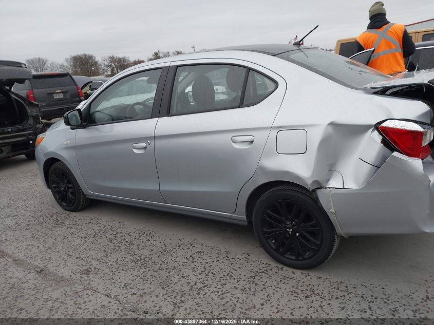 2023 Mitsubishi Mirage G4 Black Edition/Es/Le VIN: ML32FUFJ9PHF00741 Lot: 43897364