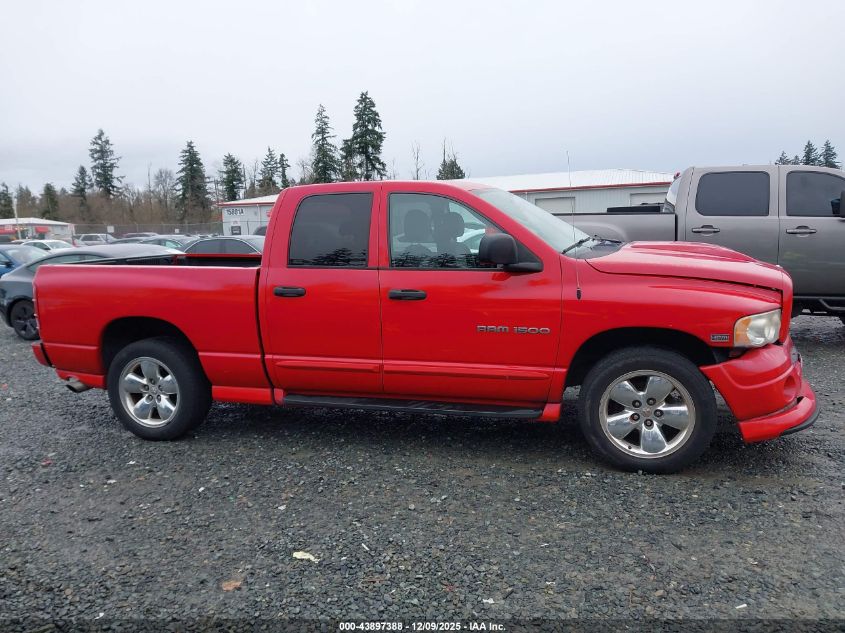2005 Dodge Ram 1500 Slt/Laramie VIN: 1D7HA18D85J542838 Lot: 43897388