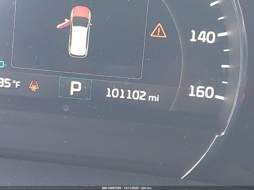 2016 Kia Sorento 2.0T Sxl VIN: 5XYPKDA16GG032351 Lot: 43897395