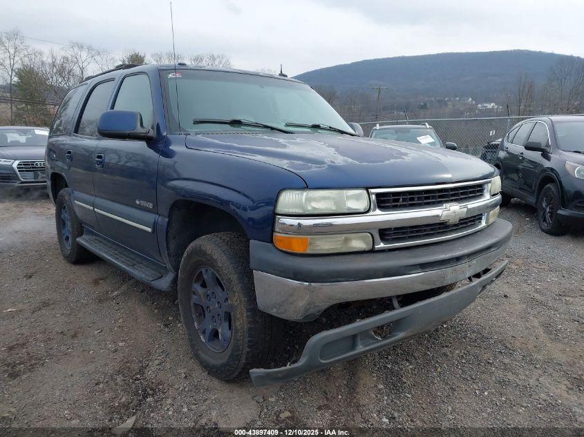 2002 Chevrolet Tahoe Lt VIN: 1GNEK13Z12J313840 Lot: 43897409