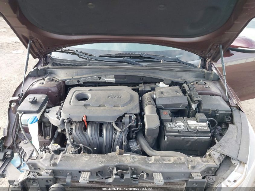 2019 Kia Optima Lx VIN: 5XXGT4L34KG346931 Lot: 43897416