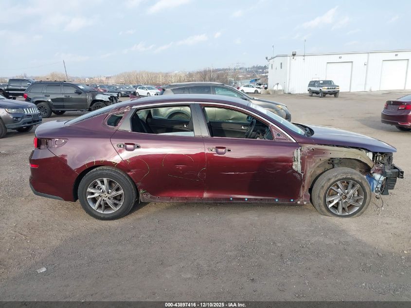 2019 Kia Optima Lx VIN: 5XXGT4L34KG346931 Lot: 43897416