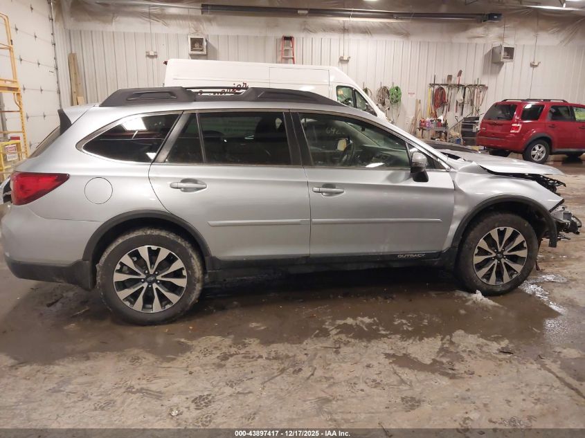 2017 Subaru Outback 2.5I Limited VIN: 4S4BSANC6H3279536 Lot: 43897417