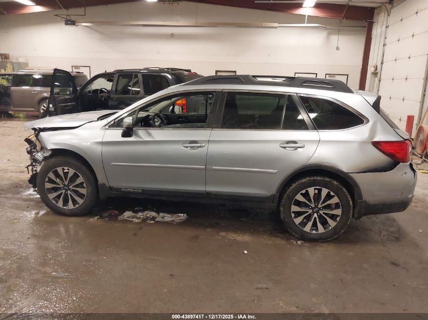 2017 Subaru Outback 2.5I Limited VIN: 4S4BSANC6H3279536 Lot: 43897417