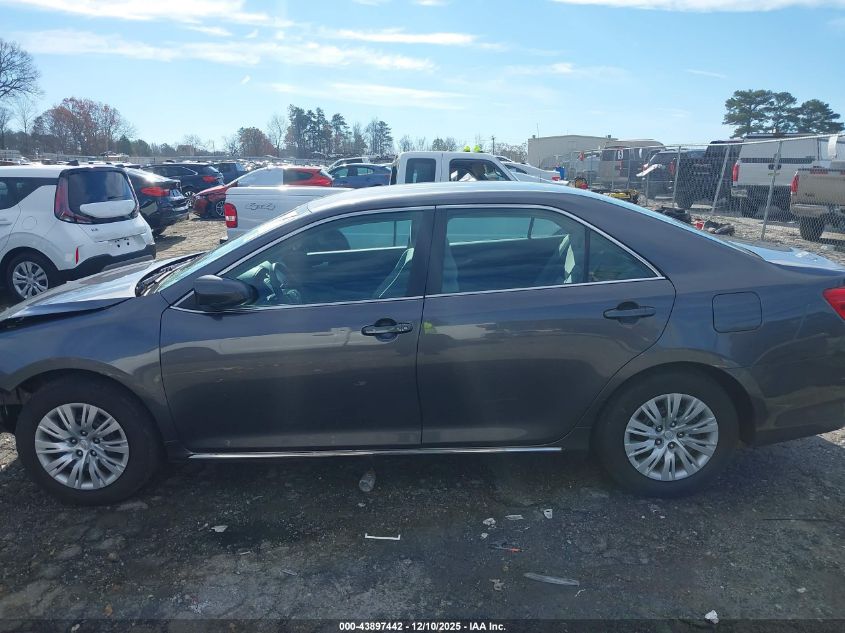 2012 Toyota Camry Le VIN: 4T4BF1FK9CR180051 Lot: 43897442