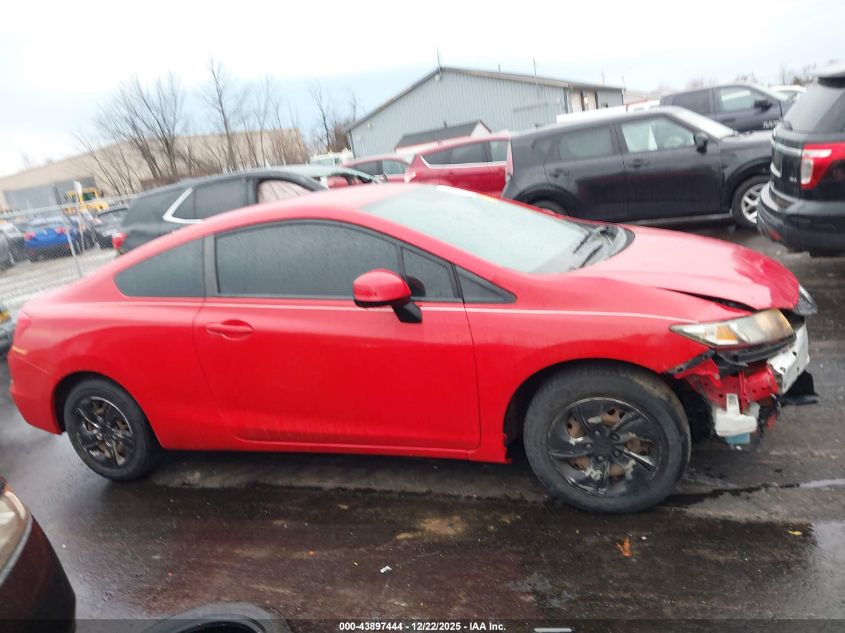 2013 Honda Civic Lx VIN: 2HGFG3B57DH514009 Lot: 43897444