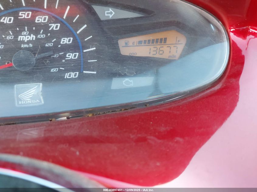 2013 Honda Pcx 150 VIN: MLHKF1216D5008046 Lot: 43897451