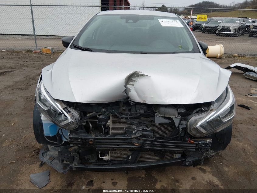 2021 Nissan Versa S Xtronic Cvt VIN: 3N1CN8DV2ML907928 Lot: 43897495