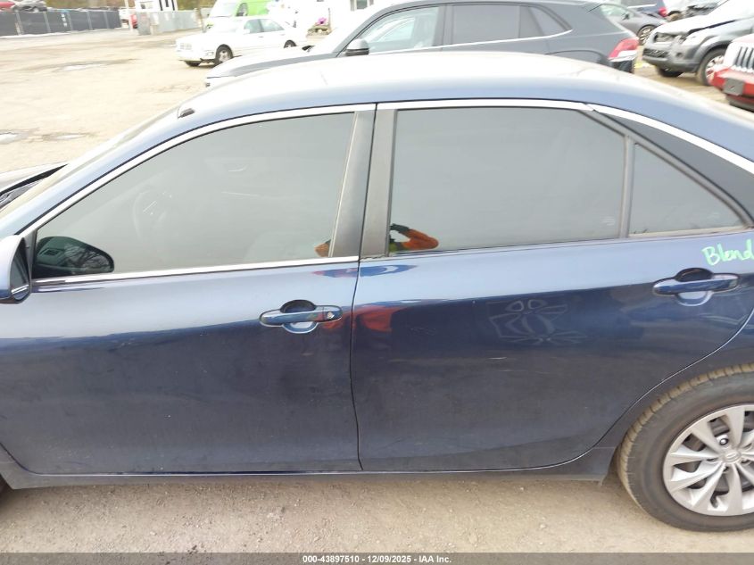 2017 Toyota Camry Le VIN: 4T1BF1FK8HU727408 Lot: 43897510