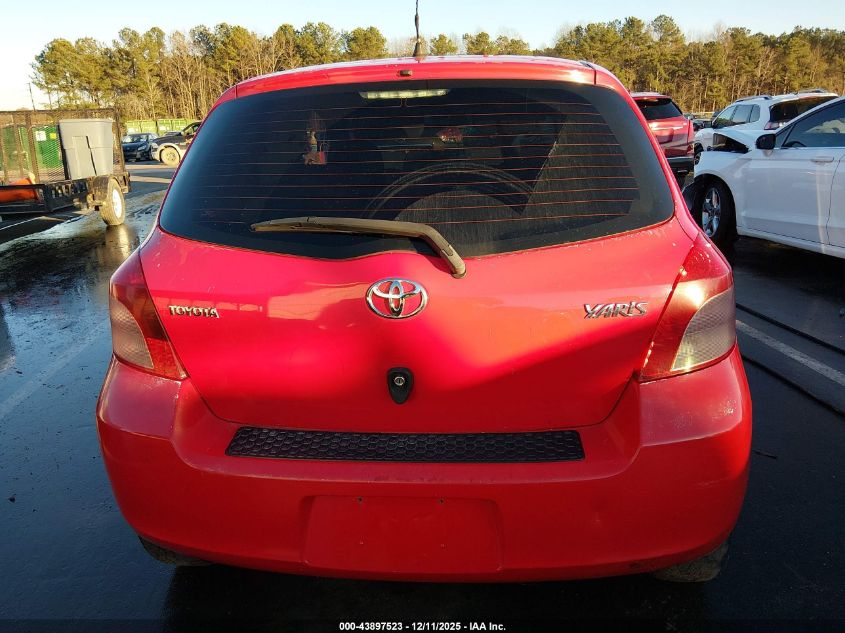 2007 Toyota Yaris VIN: JTDJT923375071567 Lot: 43897523