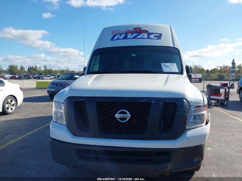 2021 Nissan Nv Cargo Nv2500 Hd Sv High Roof V6 VIN: 1N6BF0LY2MN808770 Lot: 43897547