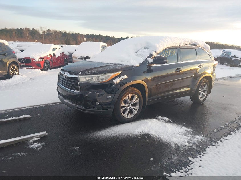 Vin: 5tdbkrfh1gs348353, lot: 44393106, toyota highlander le plus v6 20162