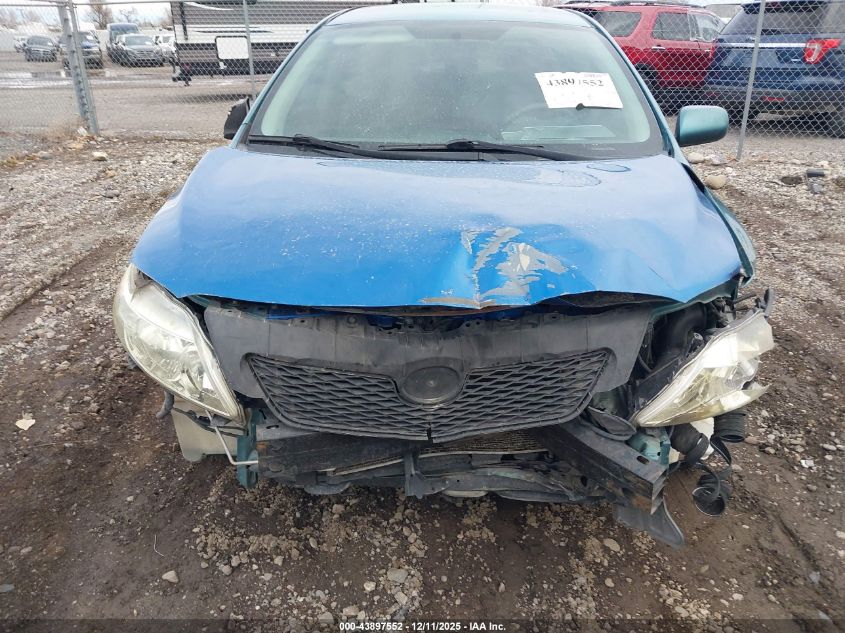 2009 Toyota Corolla Le VIN: 2T1BU40E09C175433 Lot: 43897552