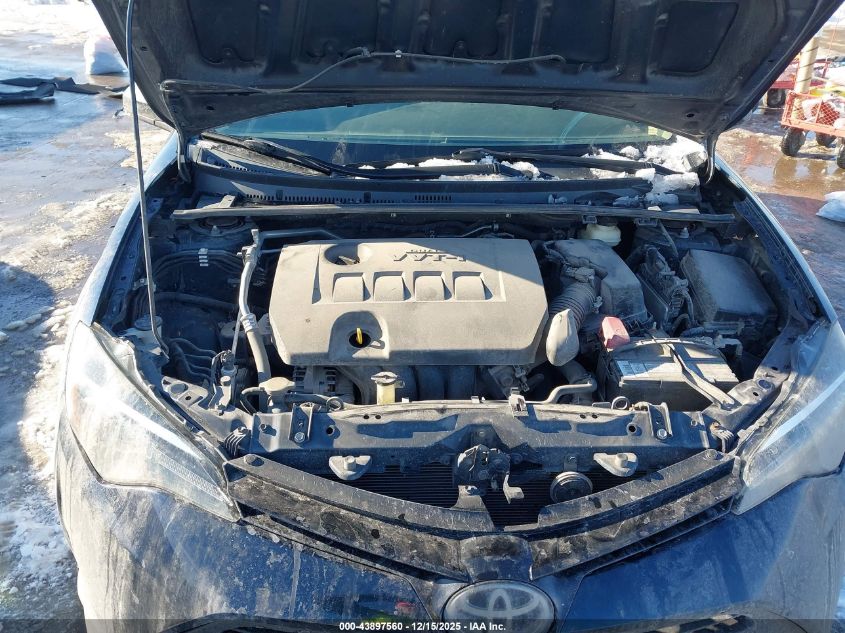 2017 Toyota Corolla Le VIN: 5YFBURHE8HP595473 Lot: 43897560