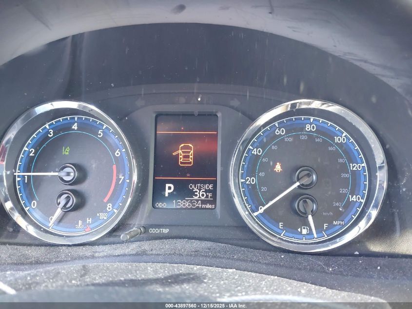 2017 Toyota Corolla Le VIN: 5YFBURHE8HP595473 Lot: 43897560