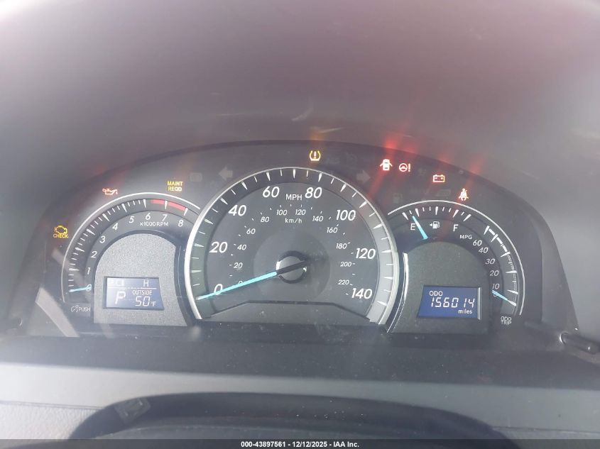 2012 Toyota Camry Le VIN: 4T4BF1FK3CR272627 Lot: 43897561