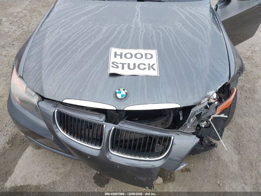 2007 BMW 328I VIN: WBAVC53547FZ75512 Lot: 43897566