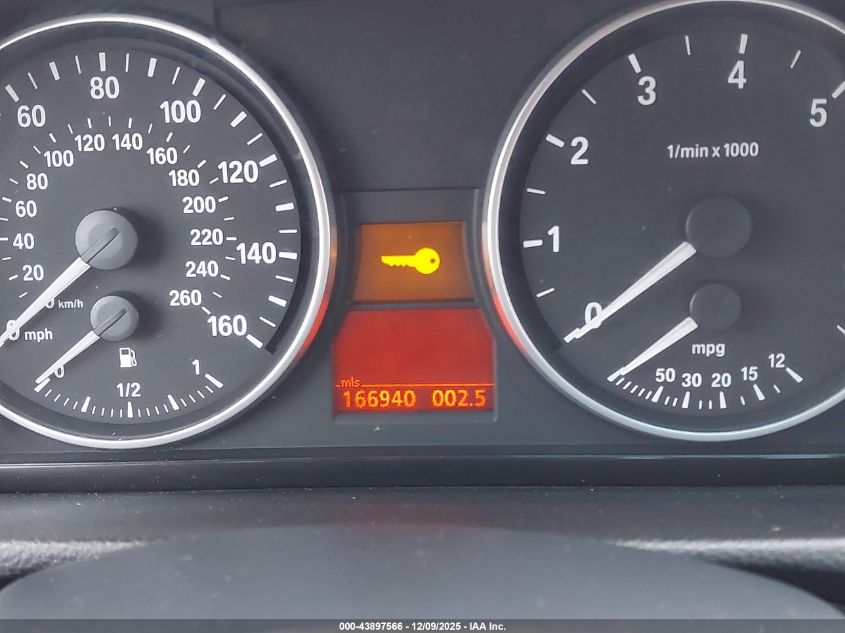 2007 BMW 328I VIN: WBAVC53547FZ75512 Lot: 43897566