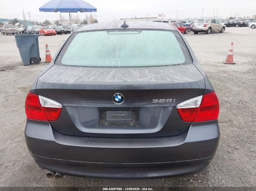 2007 BMW 328I VIN: WBAVC53547FZ75512 Lot: 43897566