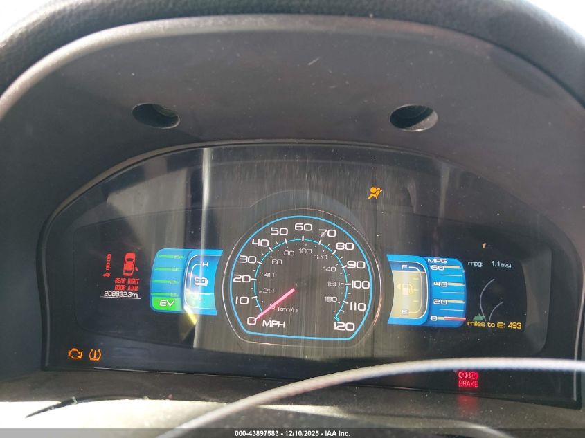 2011 Ford Fusion Hybrid VIN: 3FADP0L34BR303164 Lot: 43897583