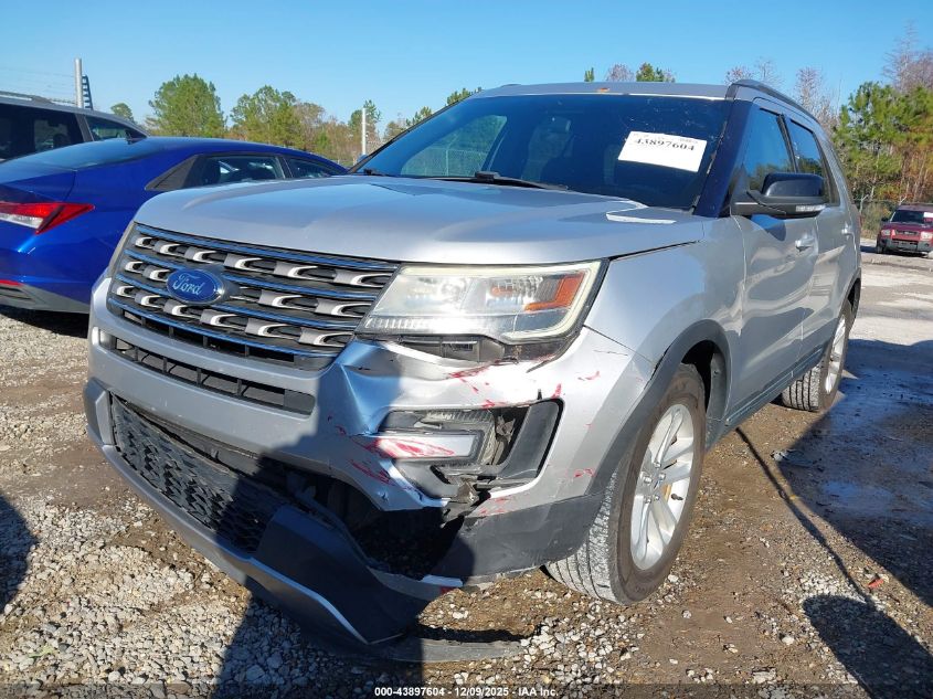 2017 Ford Explorer Xlt VIN: 1FM5K7D87HGC02955 Lot: 43897604