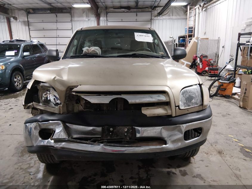 2005 Toyota Tundra Base V8 VIN: 5TBJT32185S456862 Lot: 43897611