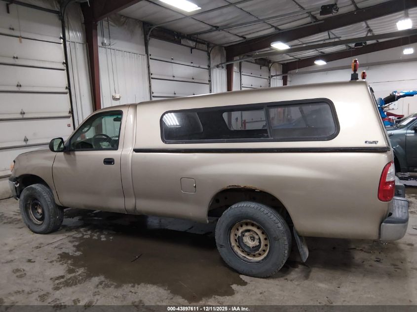 2005 Toyota Tundra Base V8 VIN: 5TBJT32185S456862 Lot: 43897611