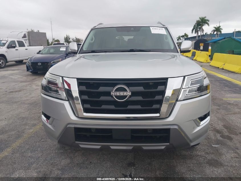 2021 Nissan Armada Sv 2Wd VIN: JN8AY2AC7M9147066 Lot: 43897625